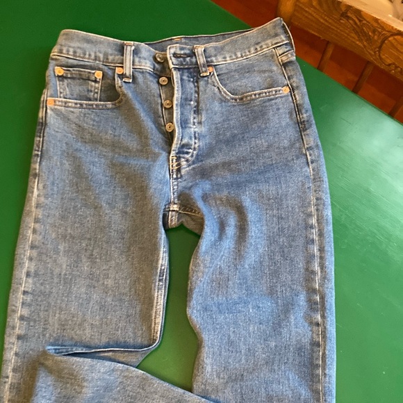 Gap cheeky straight high-rise size 26 US. Blue jeans. - Picture 1 of 9